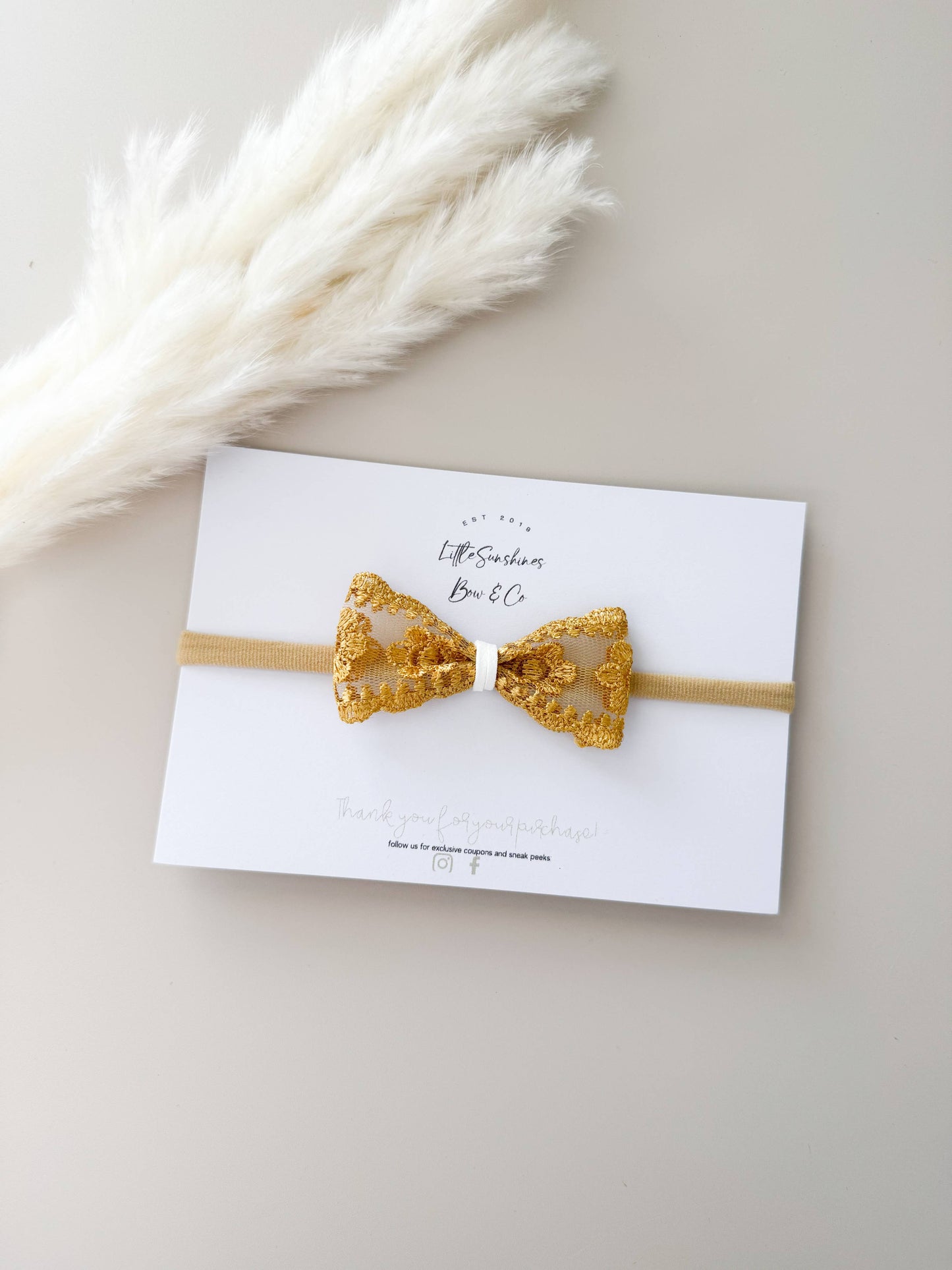 Pastel Lace Bows