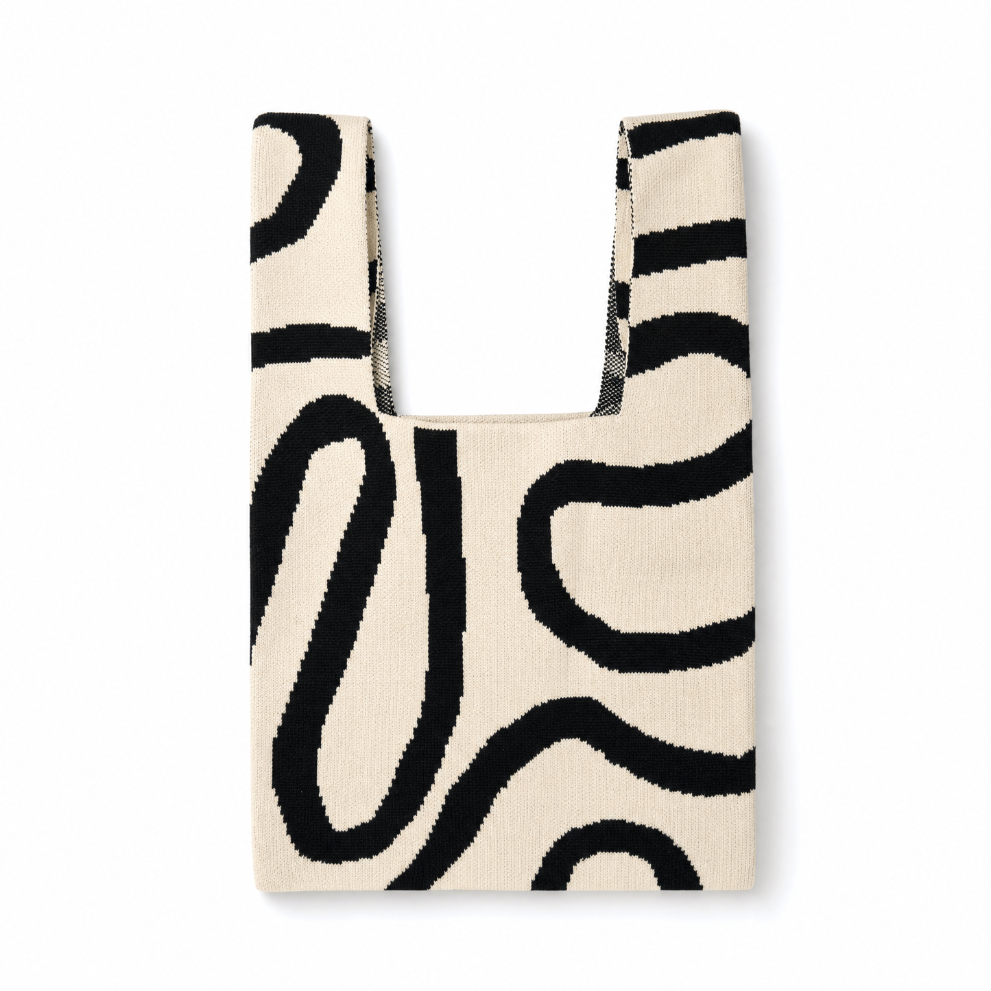 Meander Black Handbag