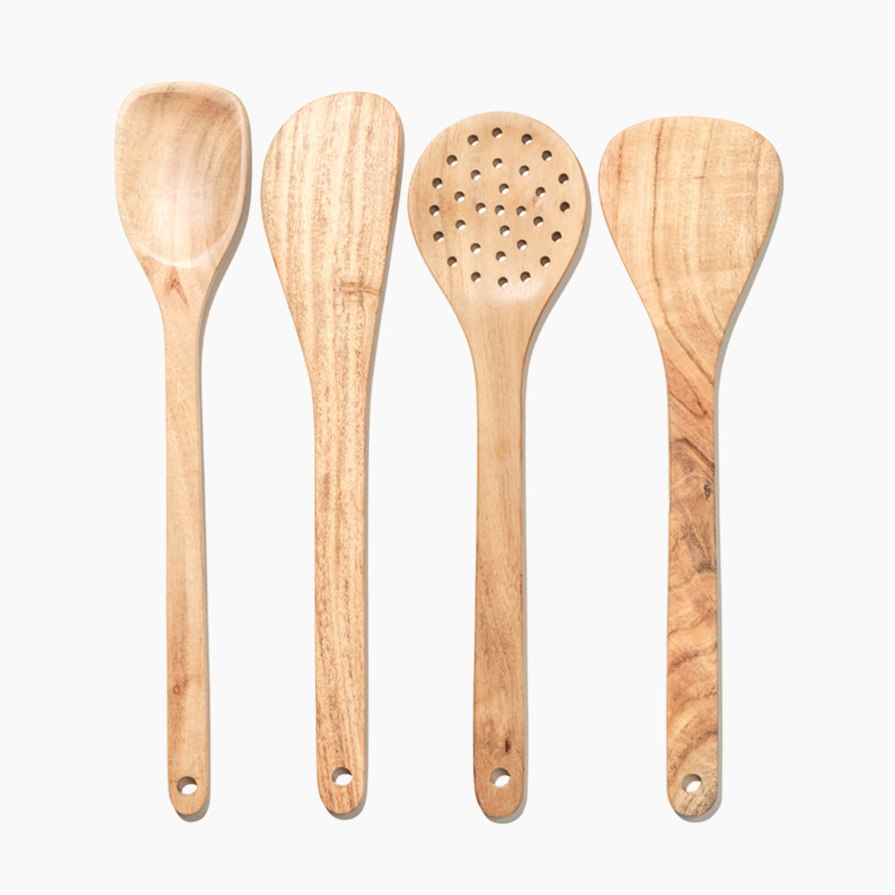 Wooden Utensils (Set of 4)