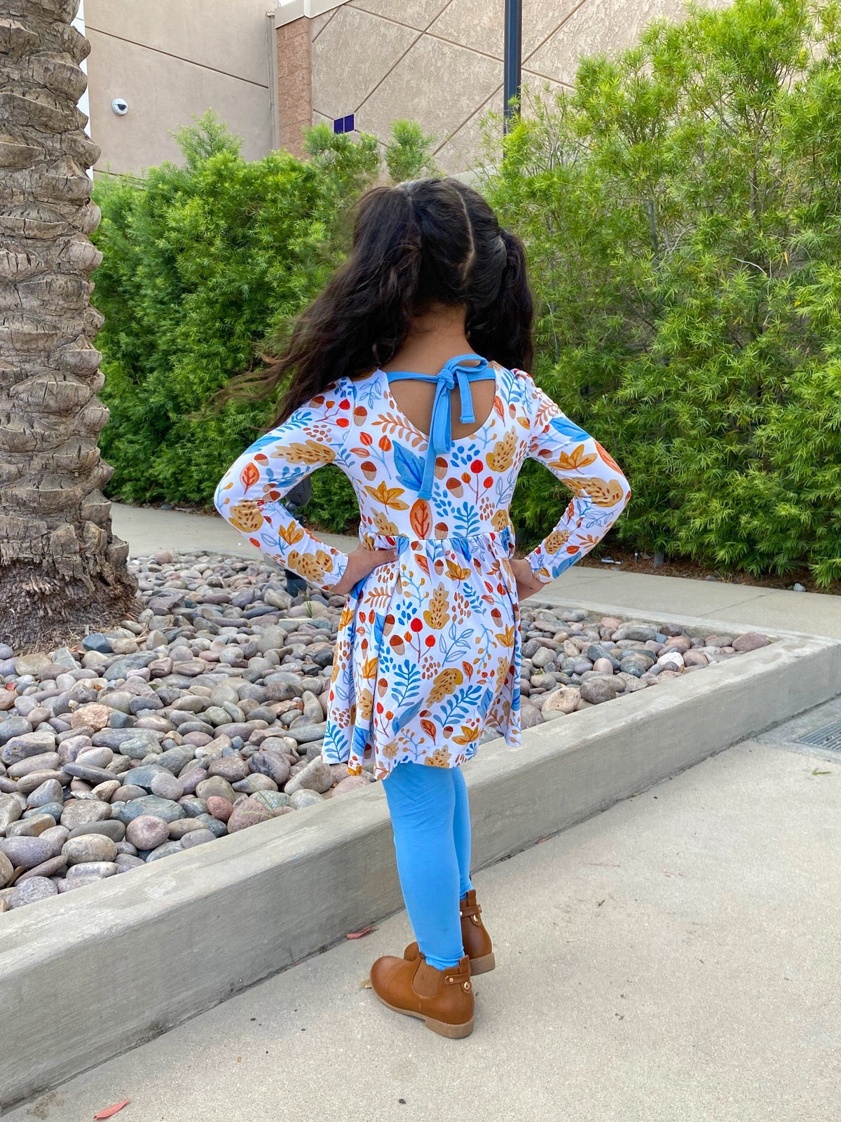 Acorn's Delight Empire Tunic Set With Long Sleeves