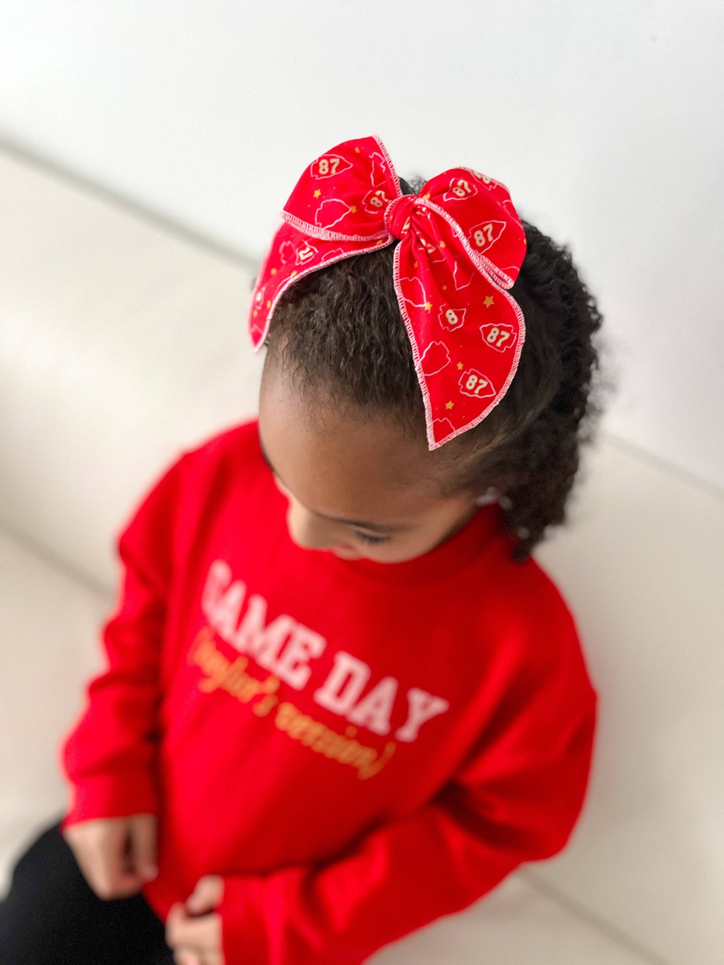 Red 87 Arrowhead Bow