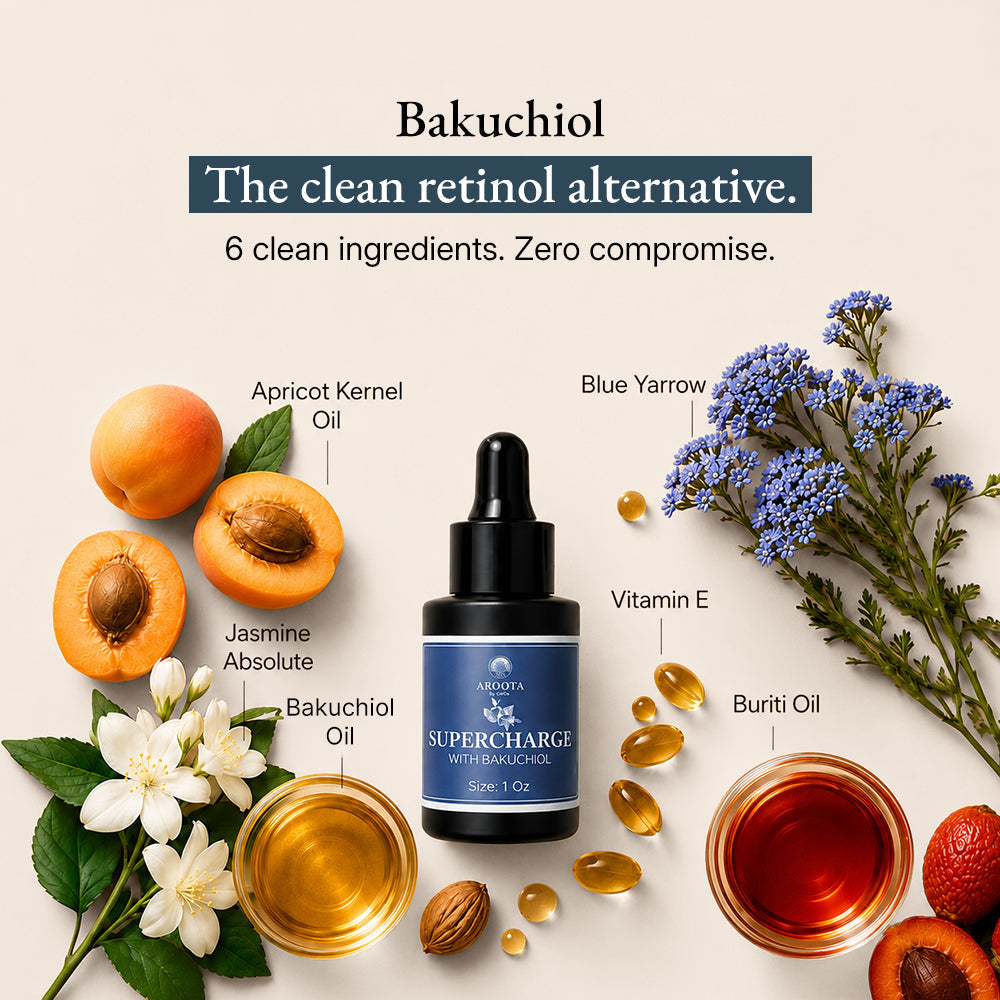 Supercharge Vitamin A Serum - with Bakuchiol Oil (Tridoshic)