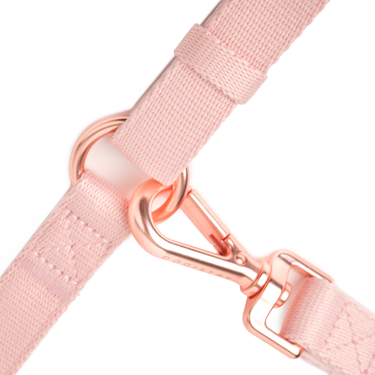 Metro Hands Free Leash – Blush