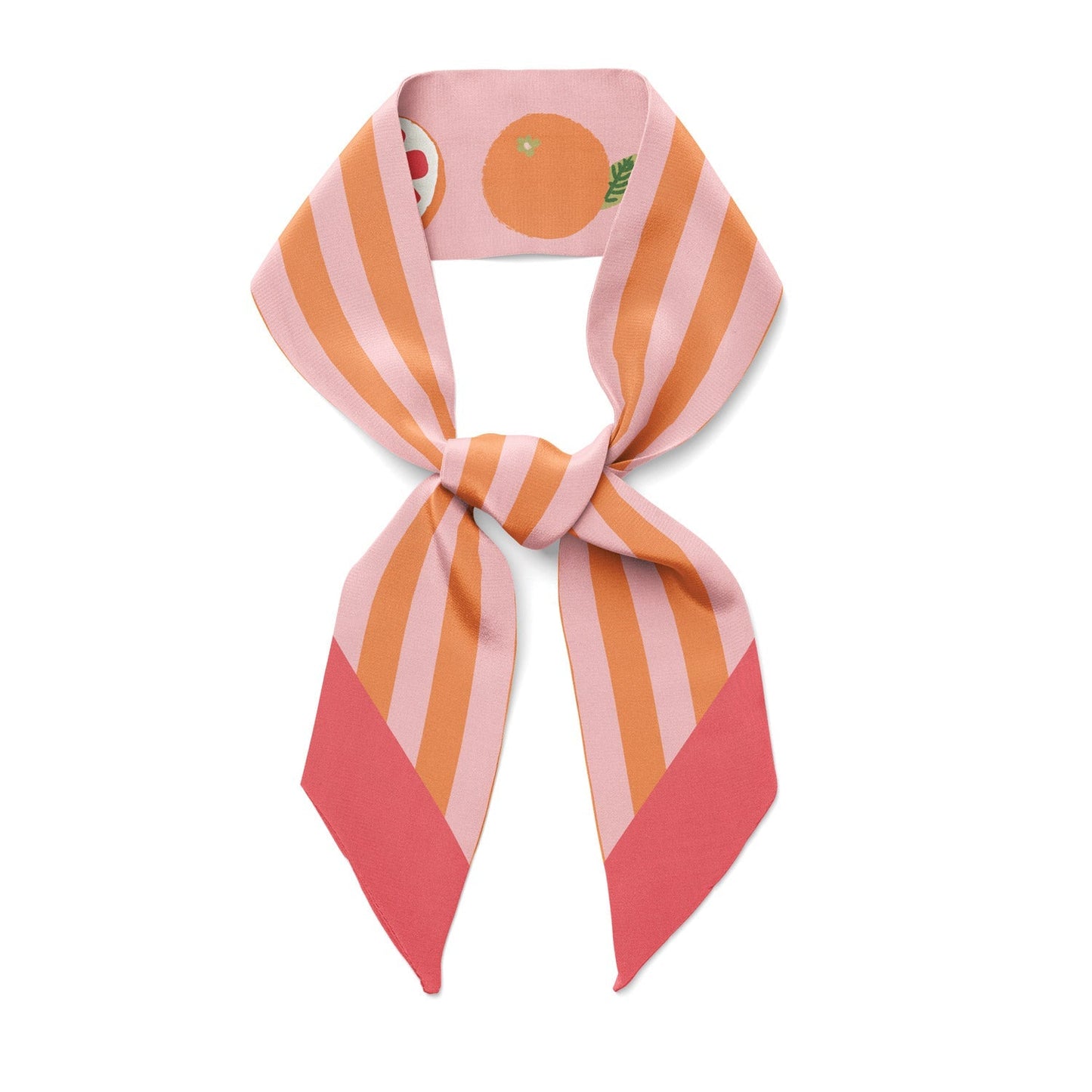 California Pomelo Twilly Ribbon Scarf
