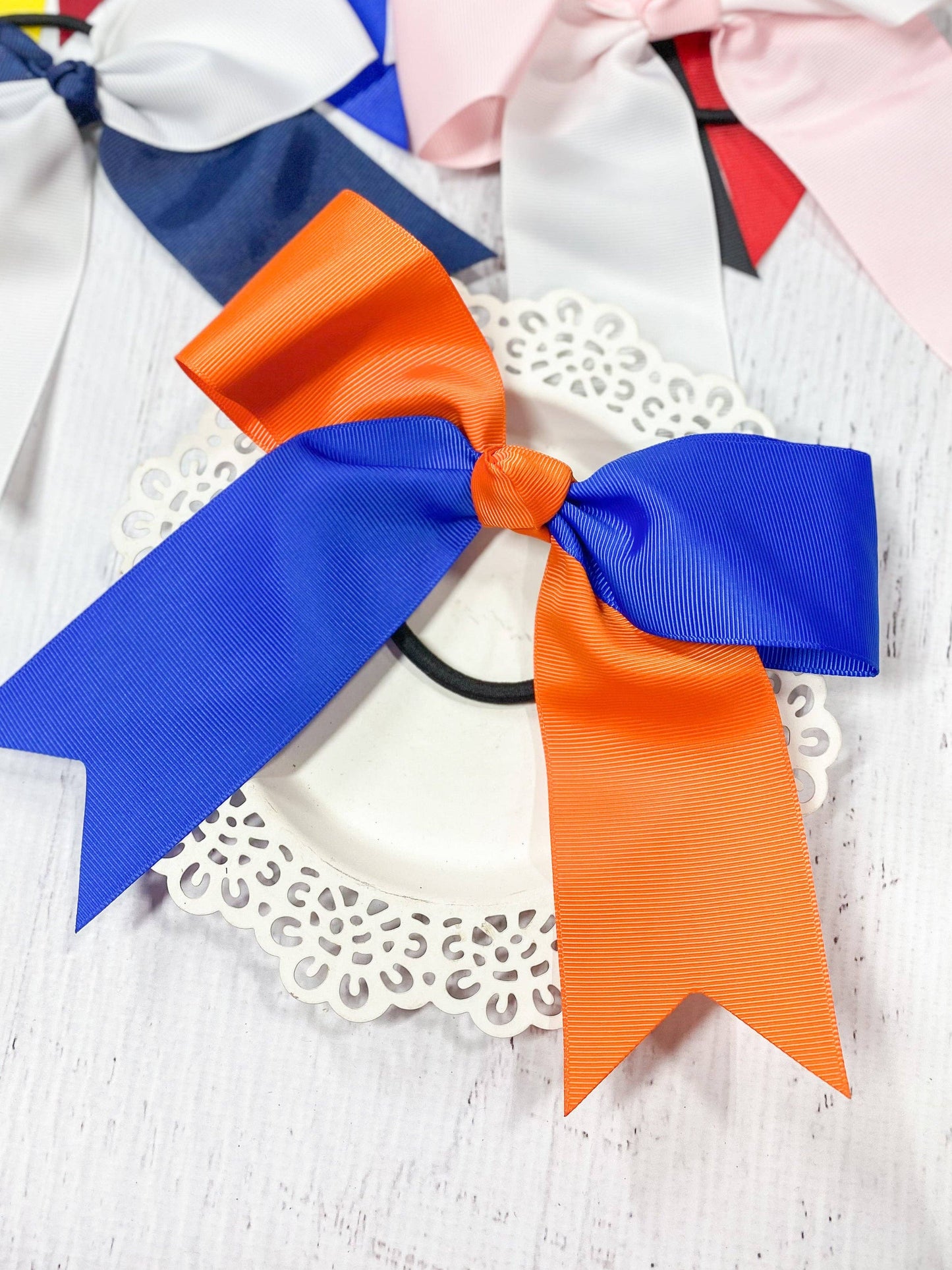 School Spirit Cheer Bows: Game Day
