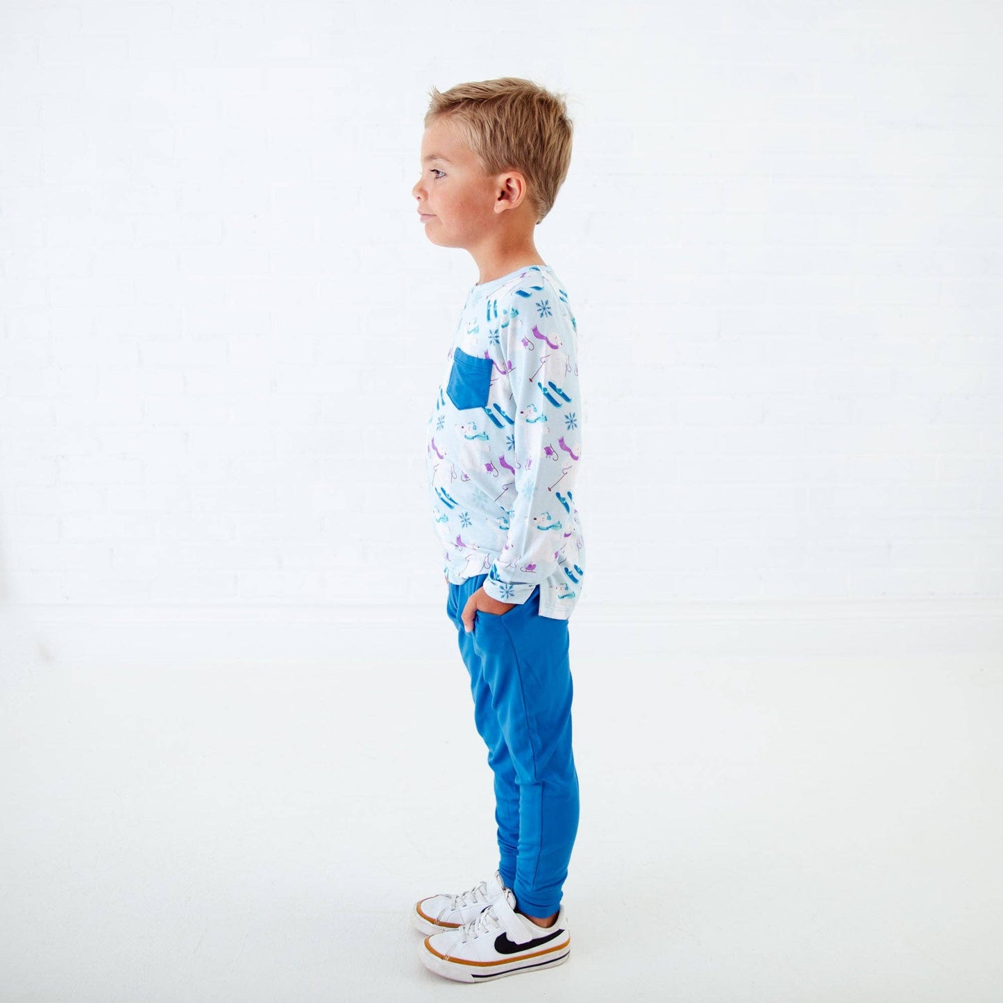 Bearly Skating Pocket Tee And Jogger Set