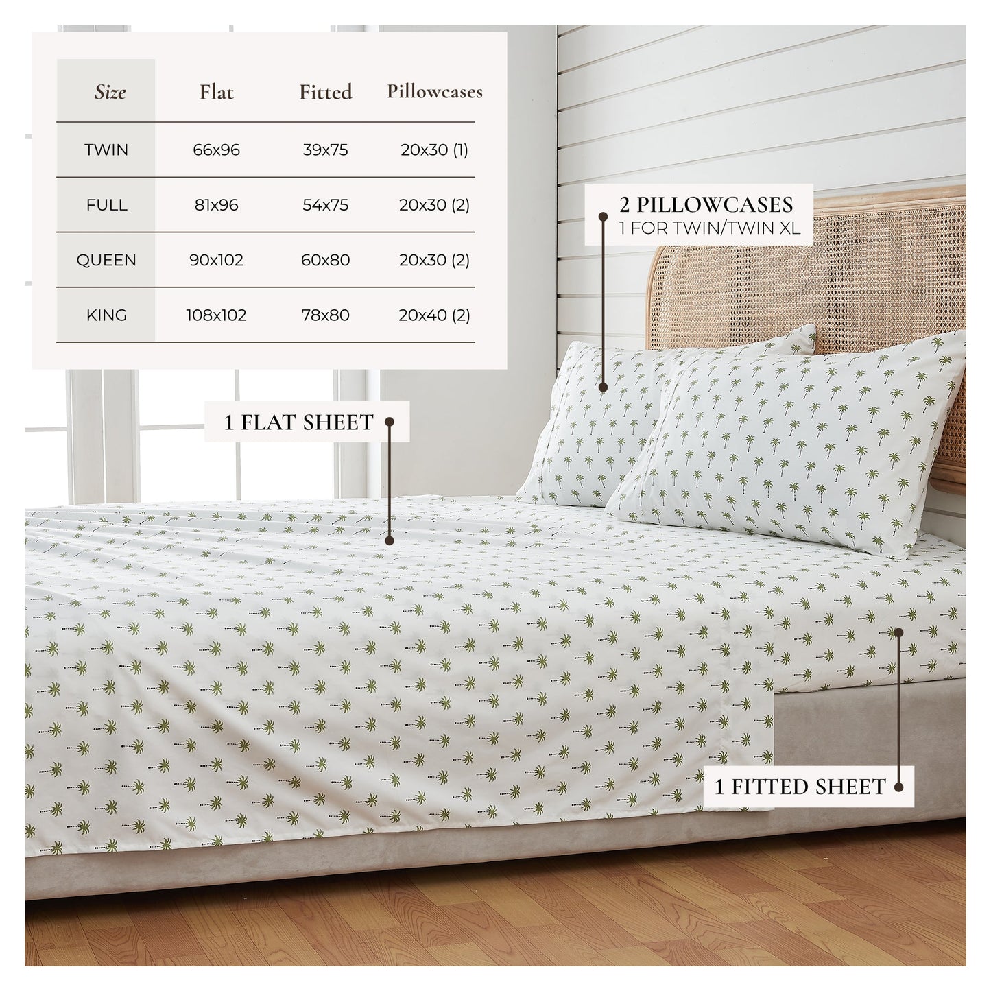 Coastal Printed Sheet Set - Newport Collection