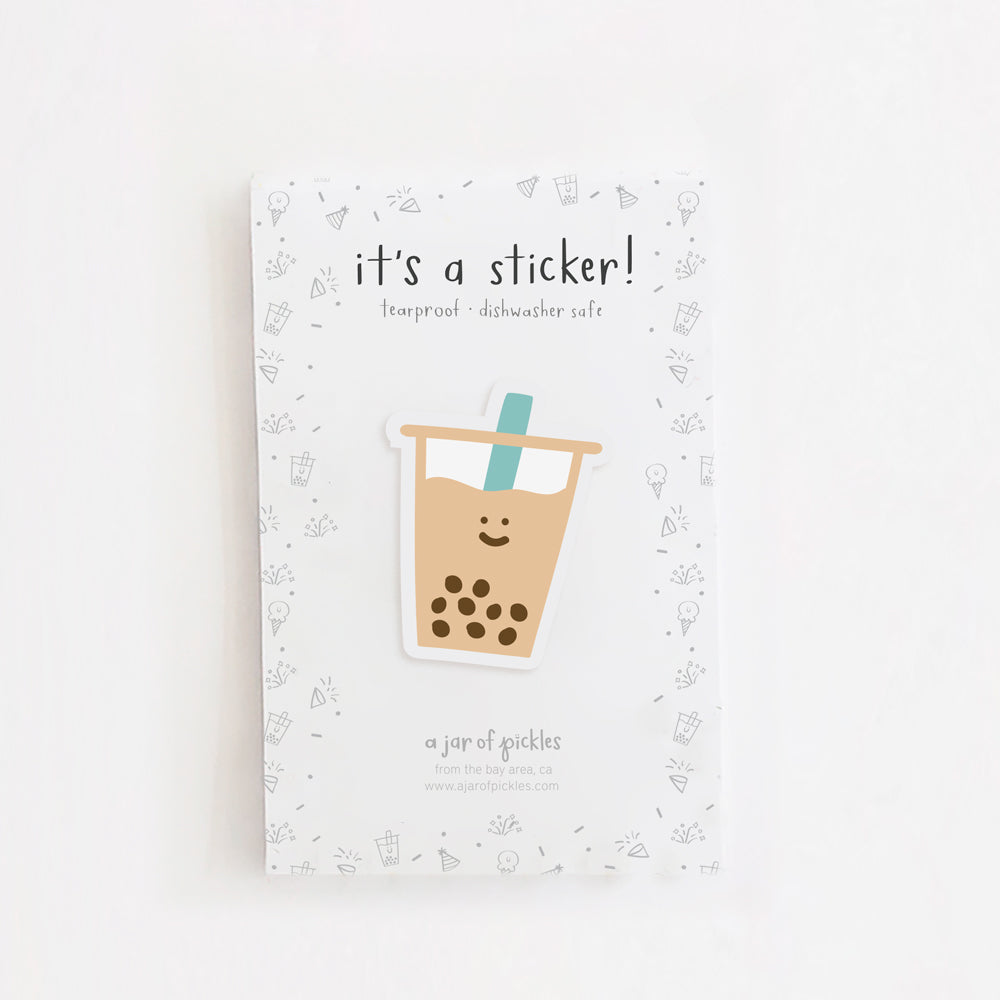 Boba Vinyl Sticker