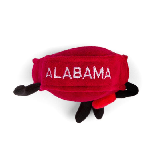 Alabama Bag Charm – Crimson & Navy | Sweet Home & Full of Heart | Stuffed States USA