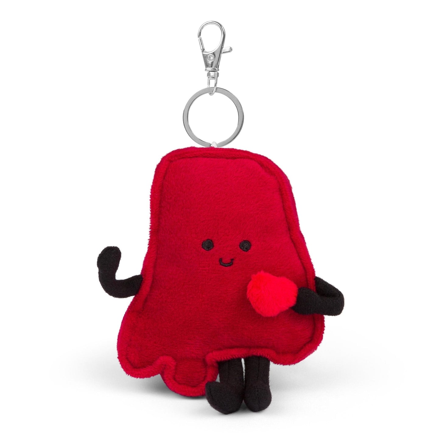 Alabama Bag Charm – Crimson & Navy | Sweet Home & Full of Heart | Stuffed States USA (Copy)