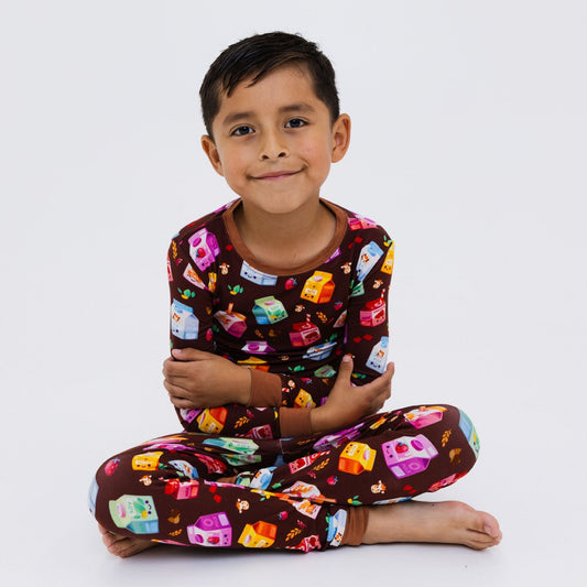 All the Milks! Long Sleeve Pajamas