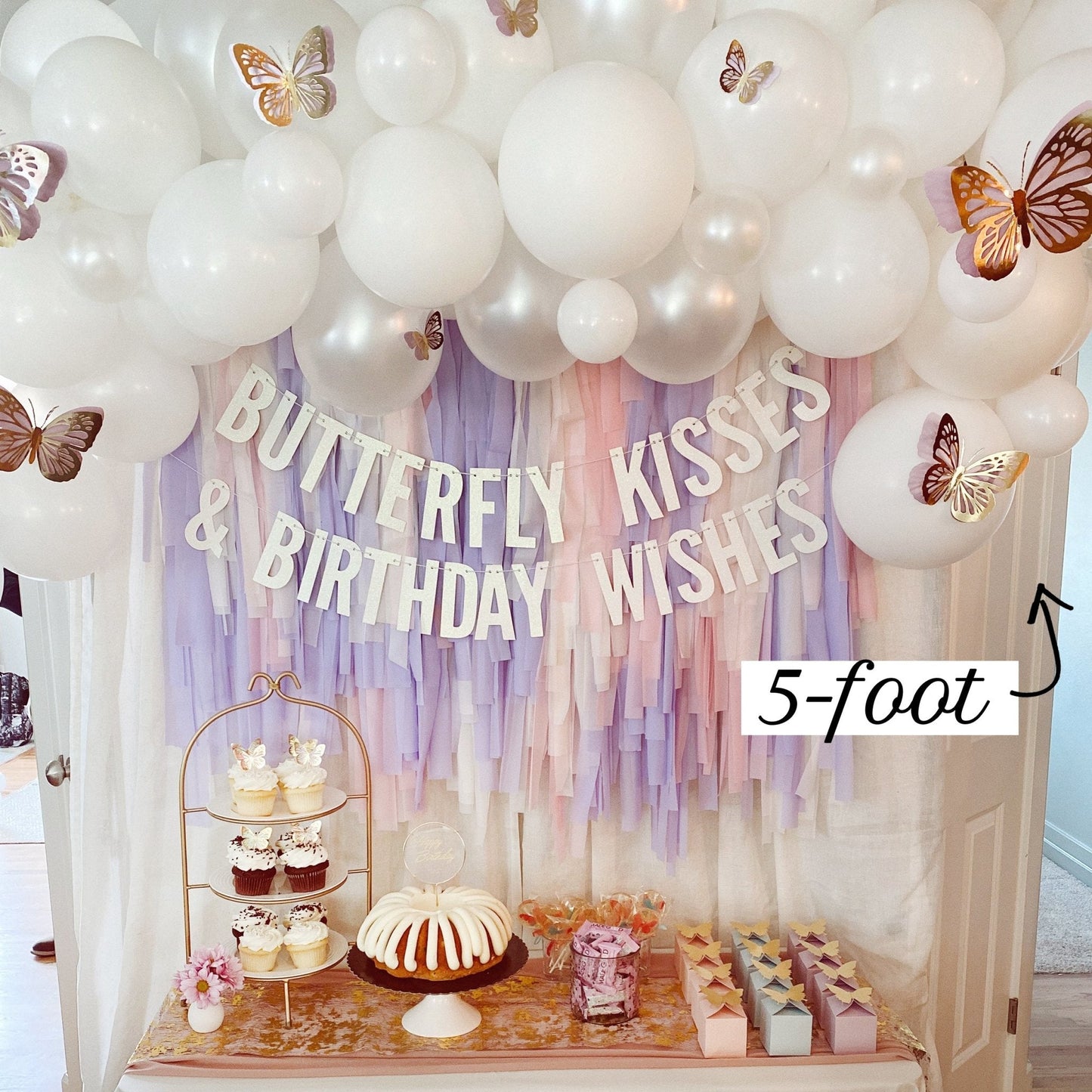 White Wedding Balloon Garland Kit – Pearl & Matte