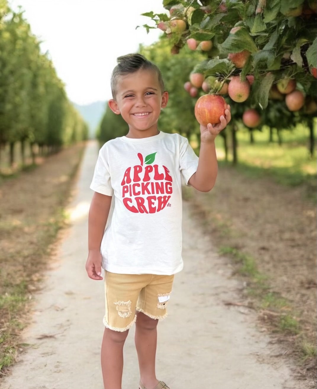 Apple Picking Crew Tee 🍎
