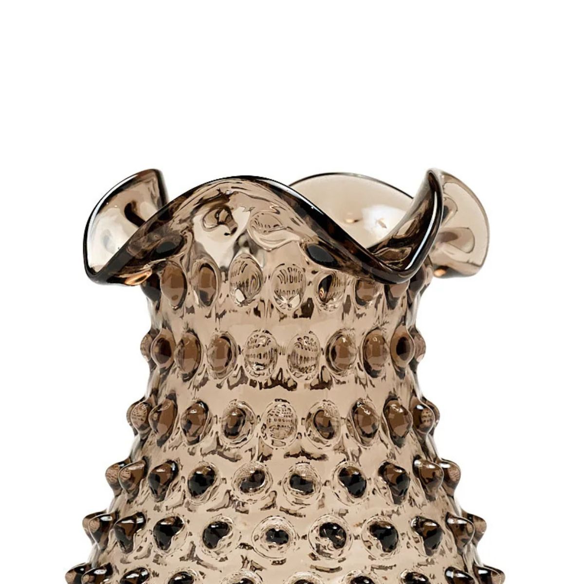 Hobnail Vase - Petal - Smokey Amaro