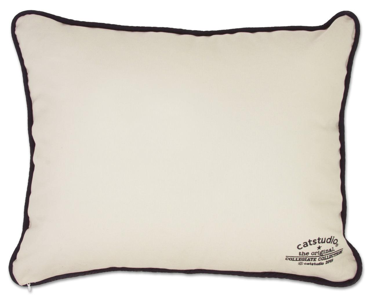 Arkansas, University of Collegiate Hand-Embroidered Pillow