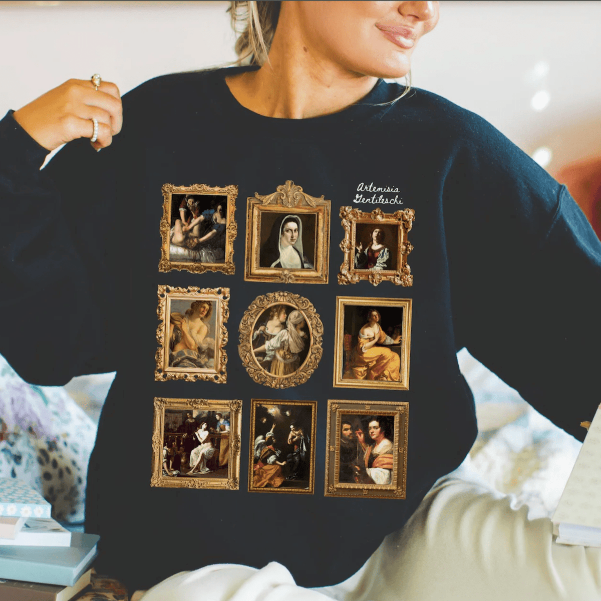 Artemisia Gentileschi Art History Sweatshirt