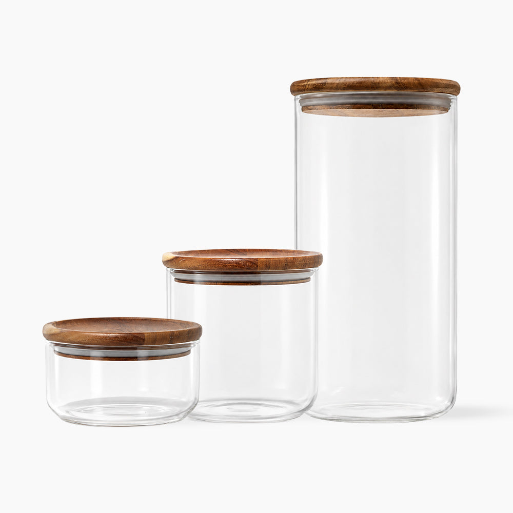 Glass Canisters