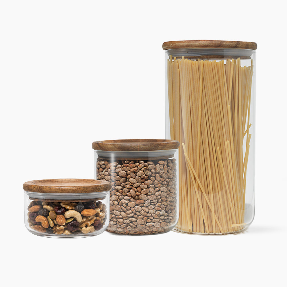 Glass Canisters