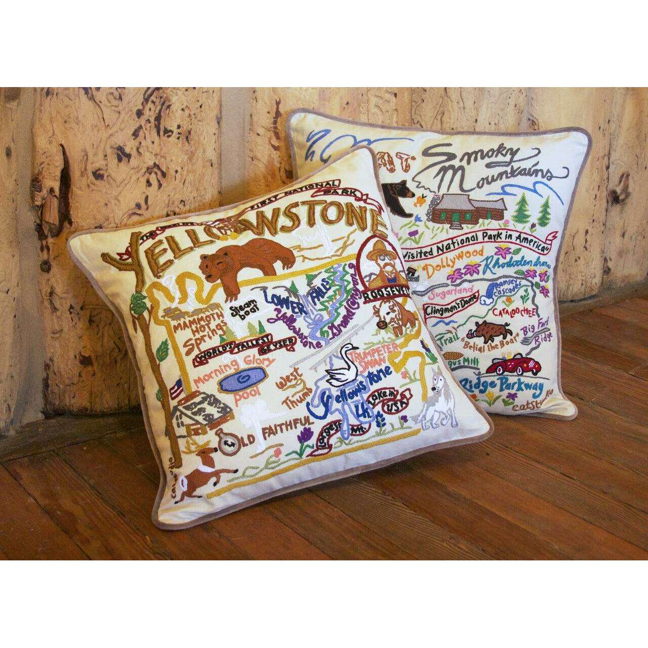 Austin Hand-Embroidered Pillow