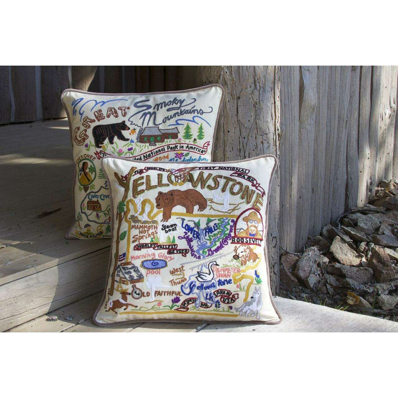 Austin Hand-Embroidered Pillow