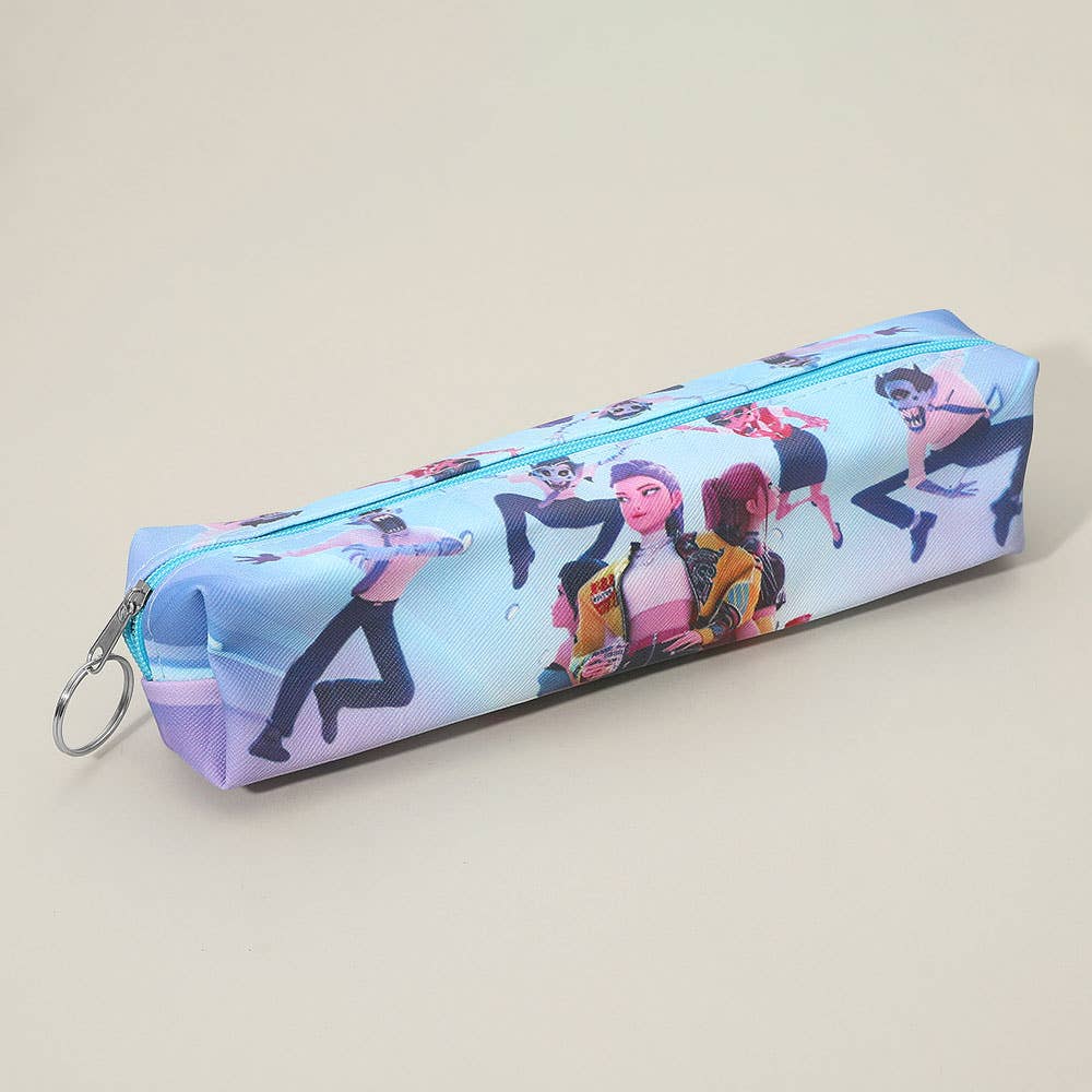 KPop Demon Hunters Huntrix Animated Squad Pencil Cases