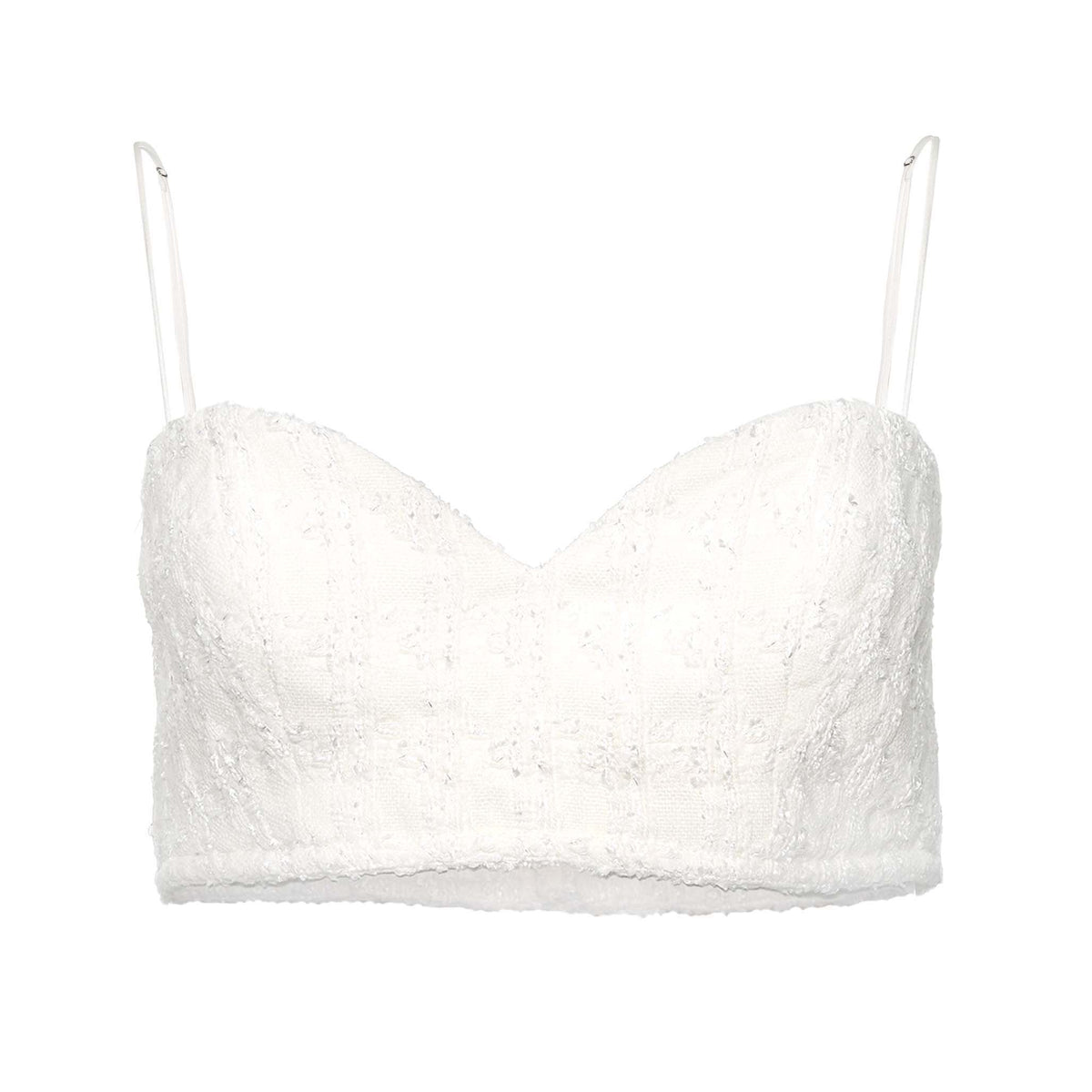 Pearl White Bralette