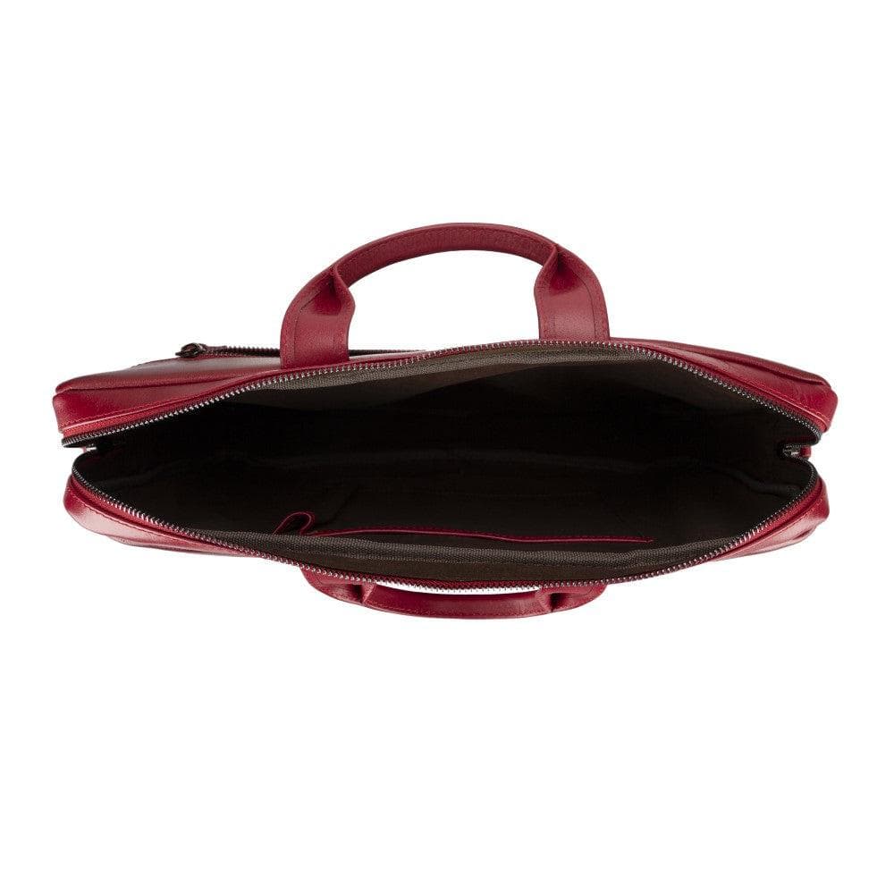 Apollo Leather Business Briefcase / Laptop Case 14"