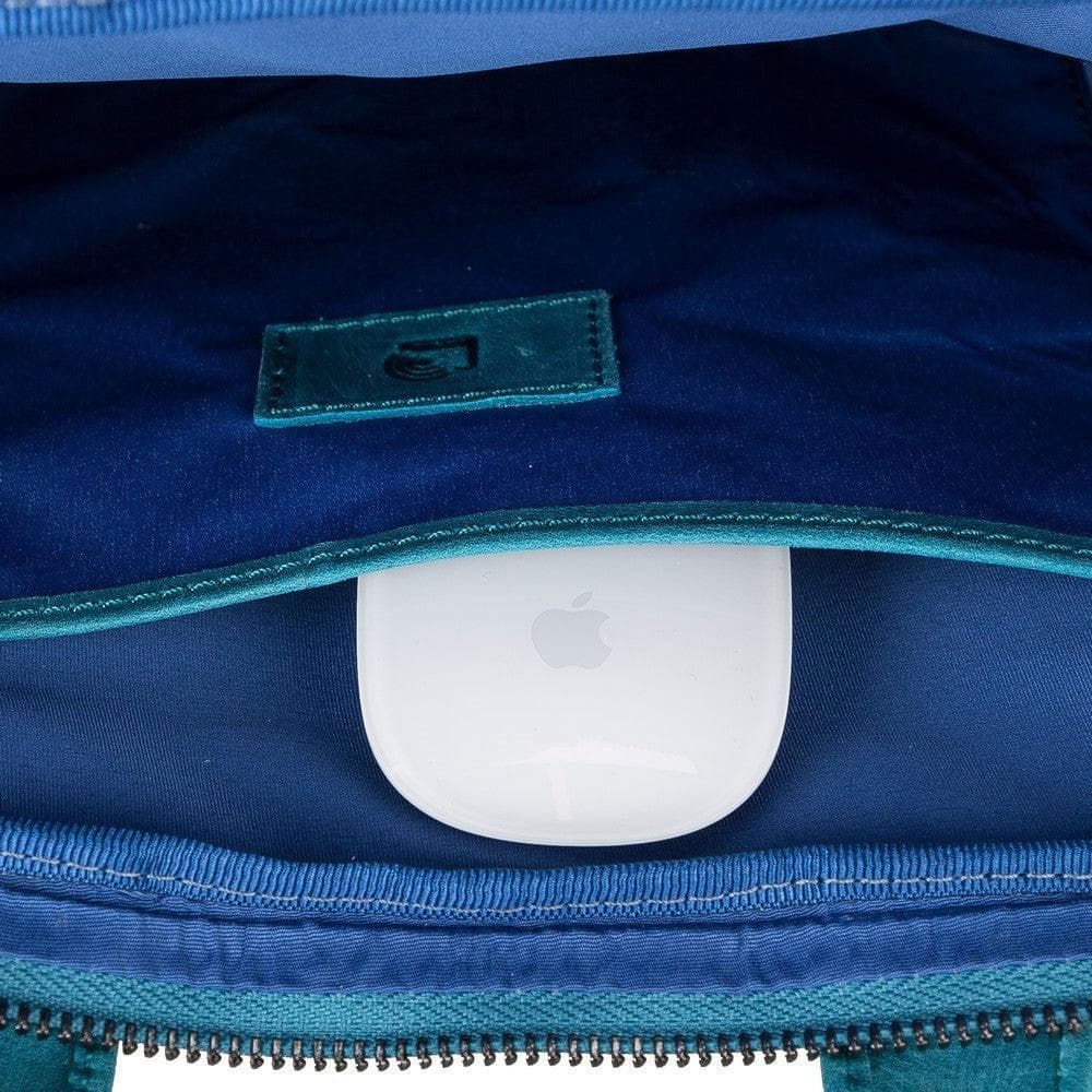 Apollo Leather Business Briefcase / Laptop Case 14"