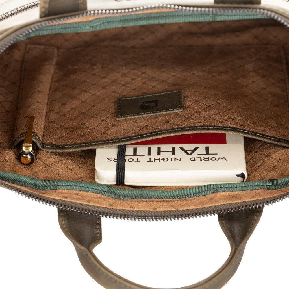 Apollo Leather Business Briefcase / Laptop Case 14"