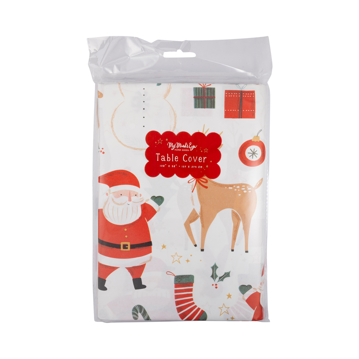 Santa Icons Table Cover