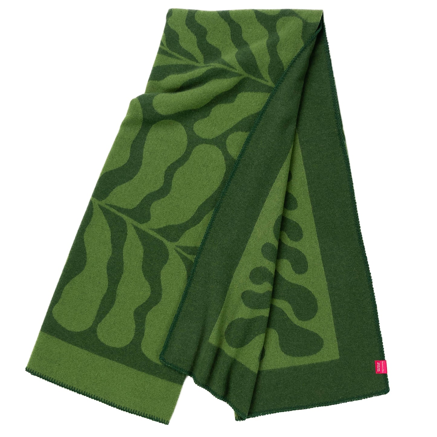 Southampton Home Merino Wool Fleece Throw - Leaf