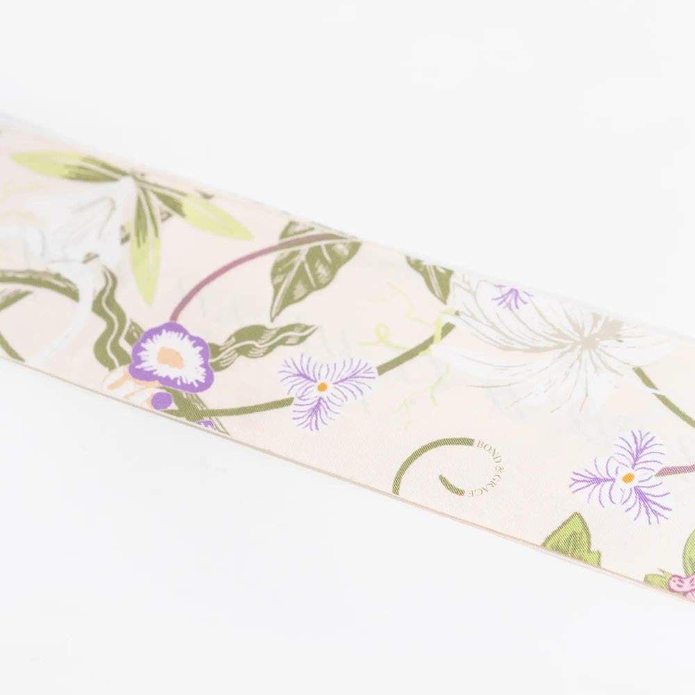 Cottage Vines Silk Twilly Scarf