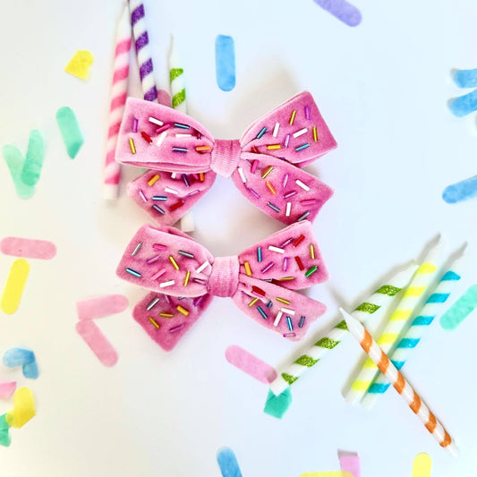 Velvet Sprinkle Classic Pigtail Set