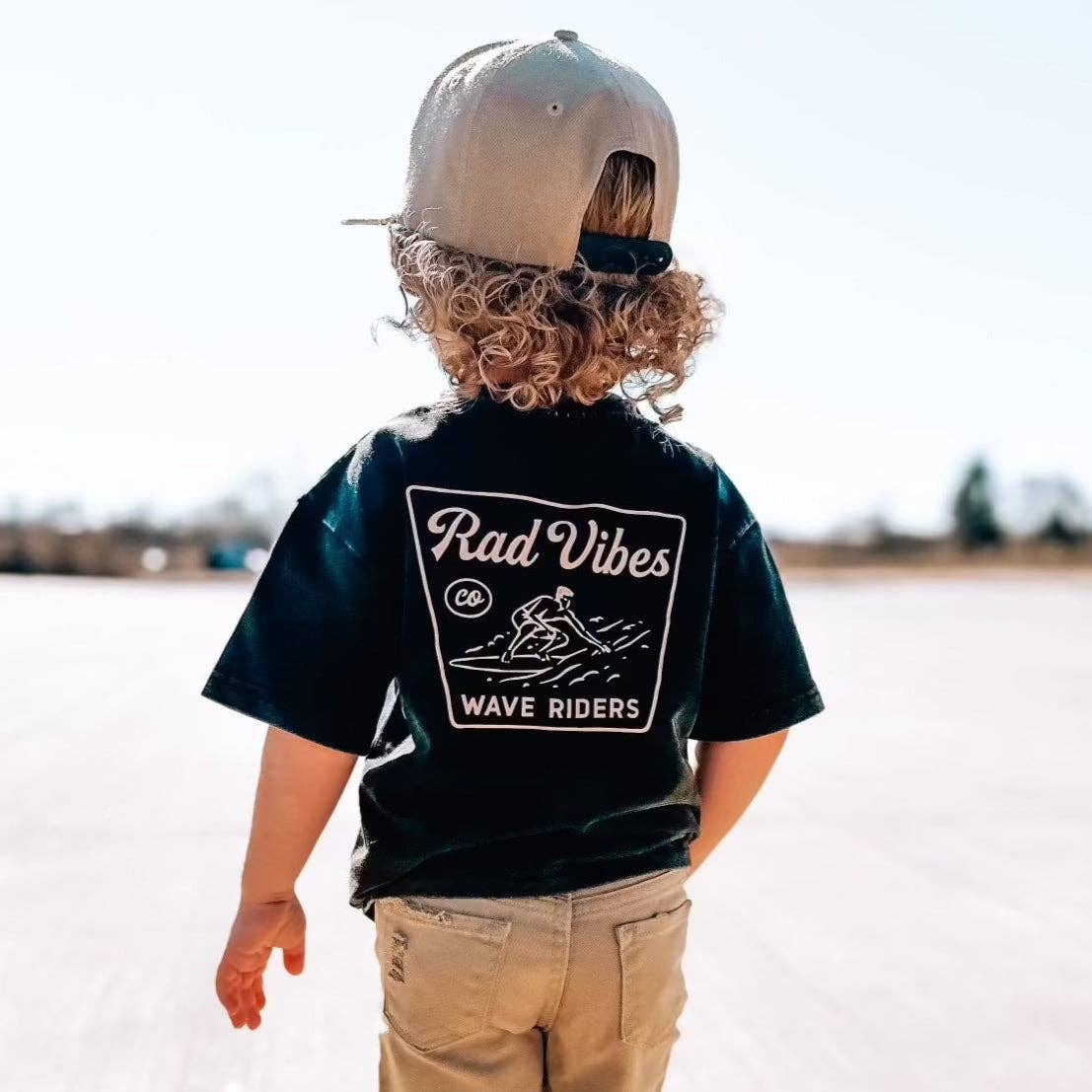 Boys Clothes The Mavericks Tee Vintage Black