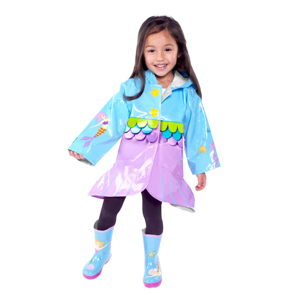 Kidorable Mermaid Raincoat/Jacket