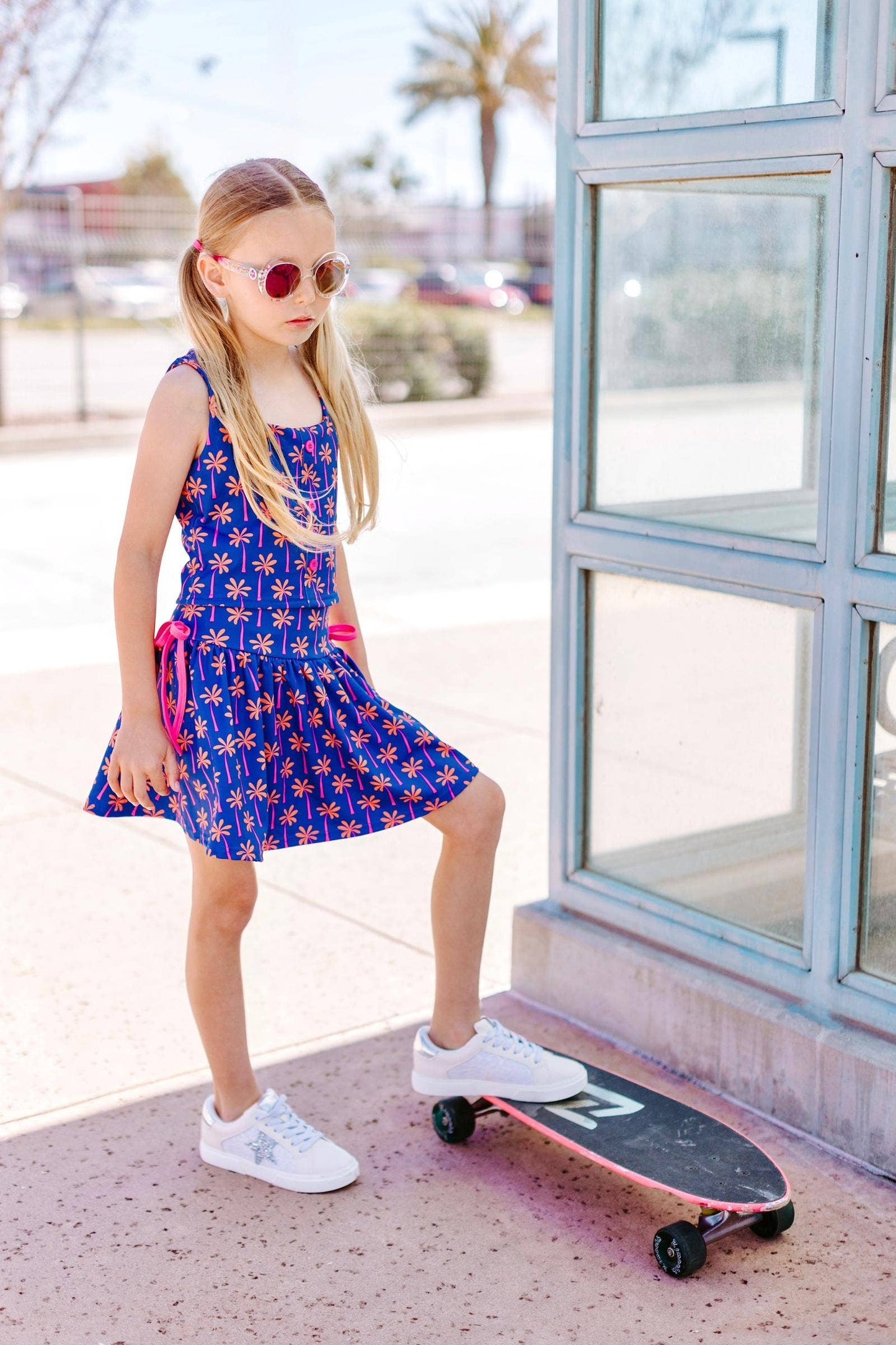 Palm Athletic Two-Pieced Tank and Skort Set