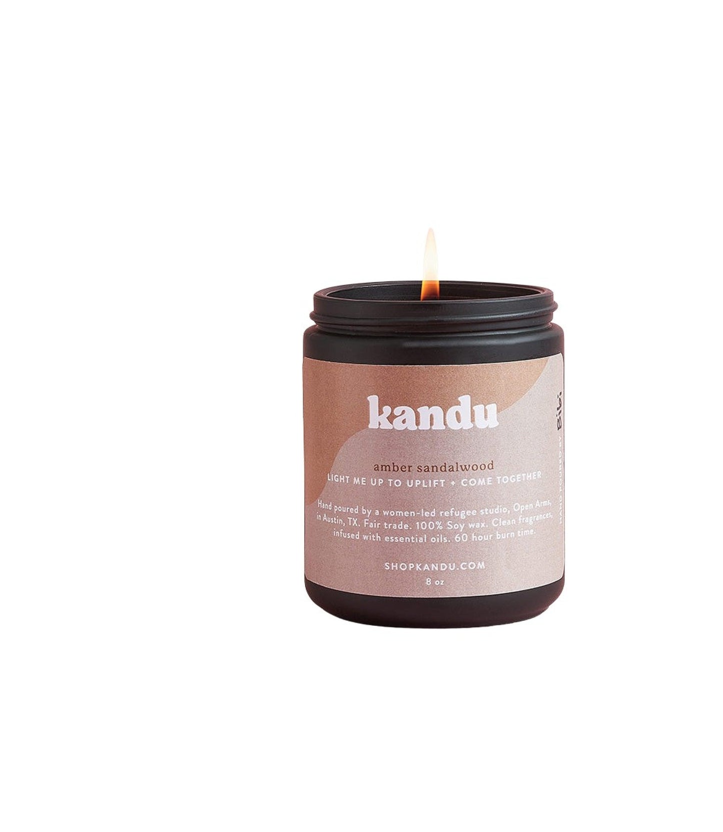 Amber Sandalwood 8oz Candle