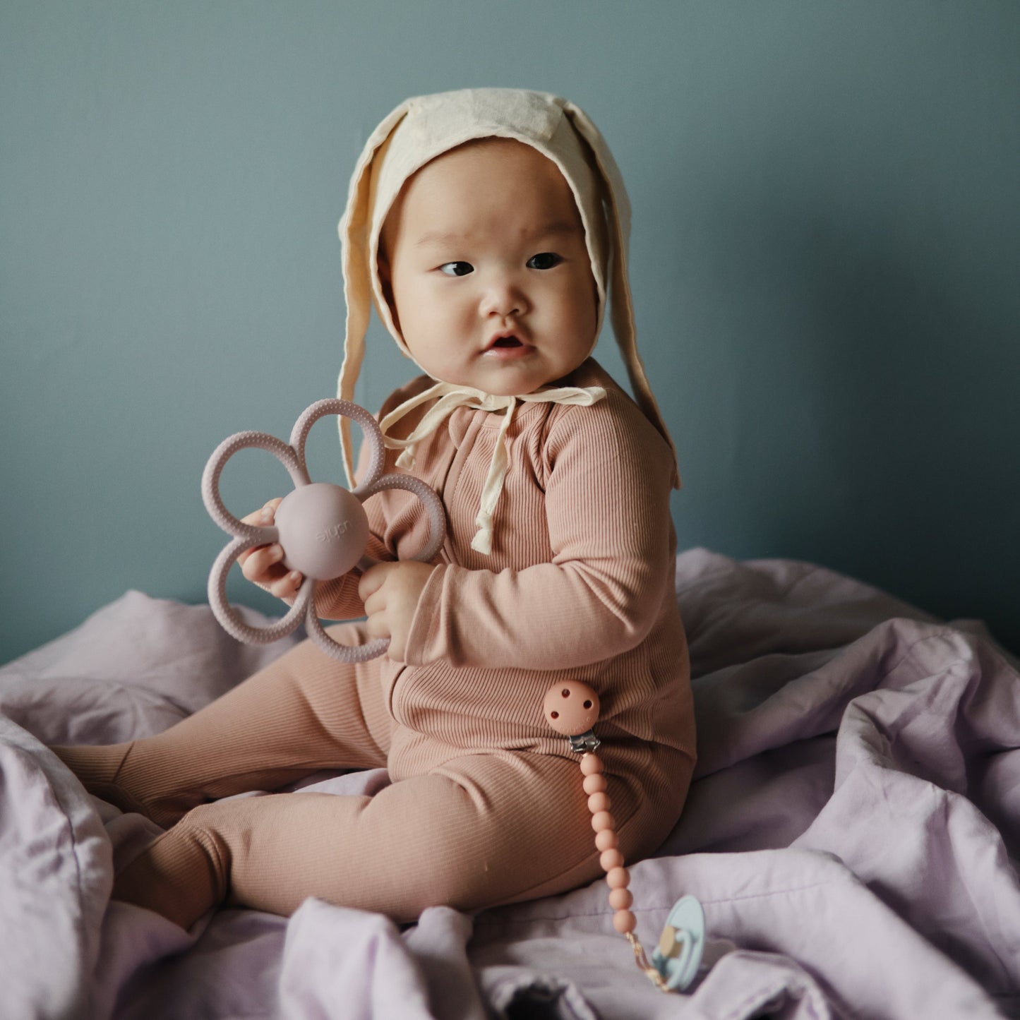 FRIGG Little Viking Natural Rubber Pacifier 2-Pack