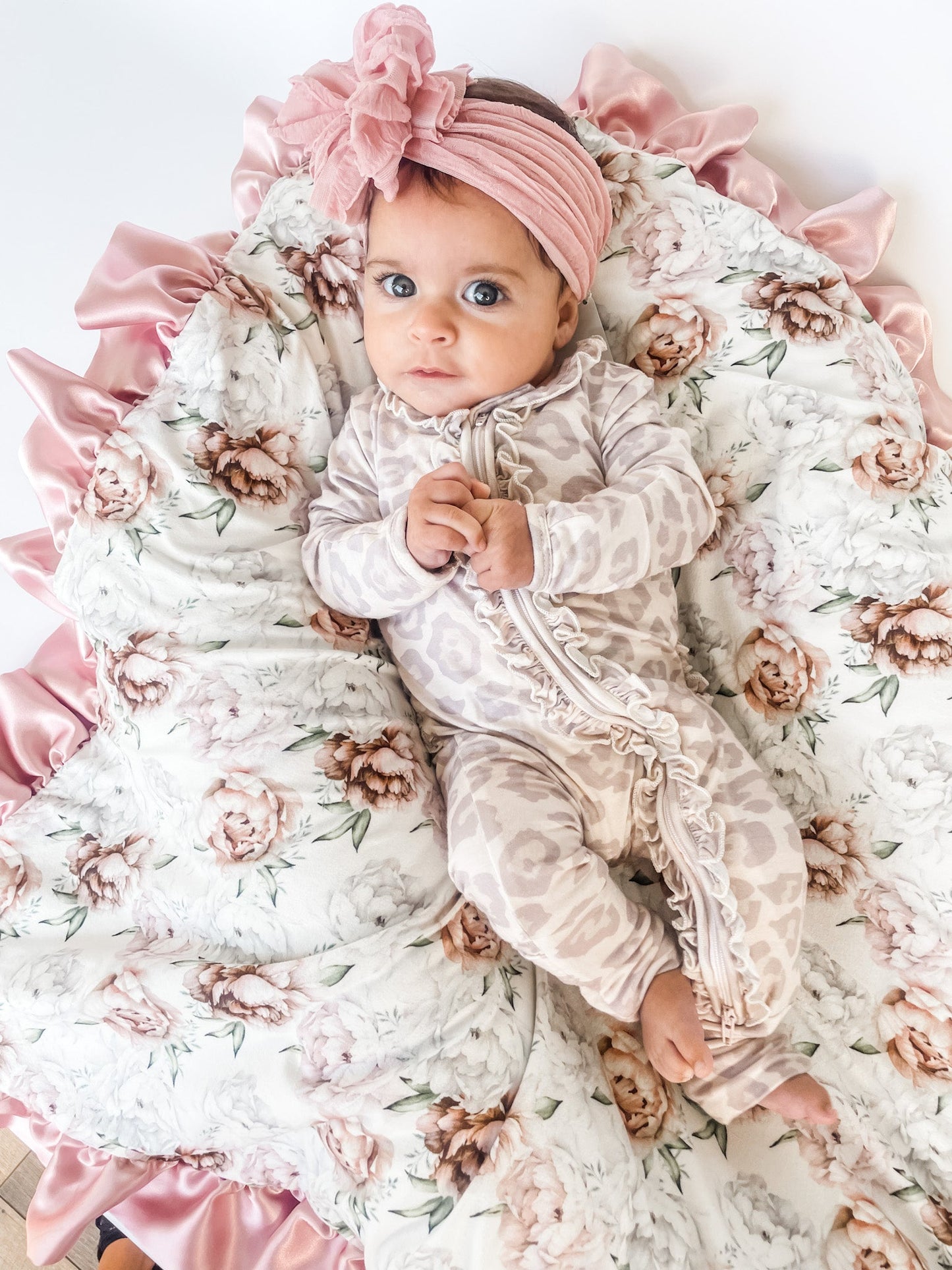 Floral Dreams Plush Blanket
