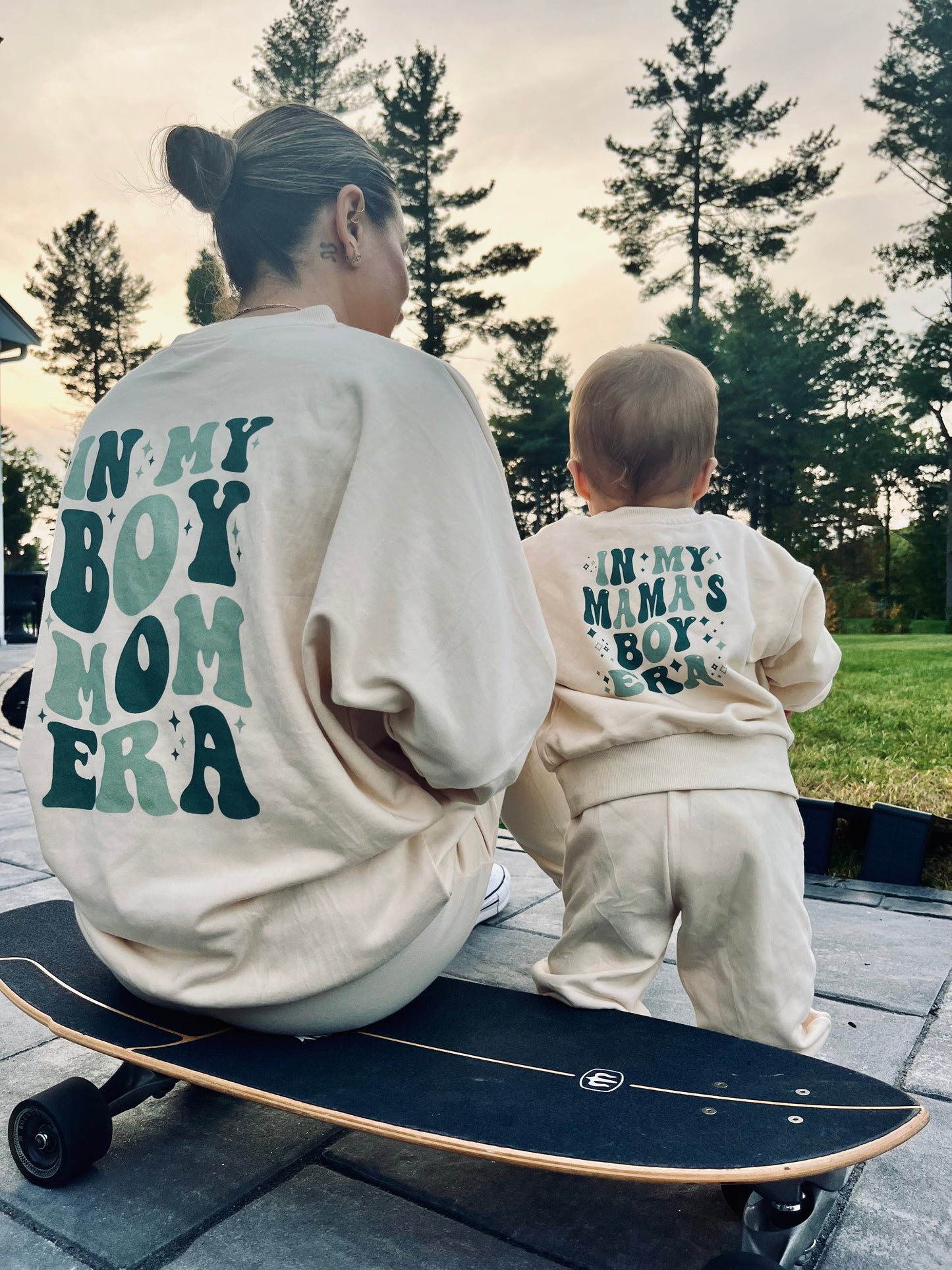 Mama's Boy Jogger Set | Matching Mom and Son Outfits