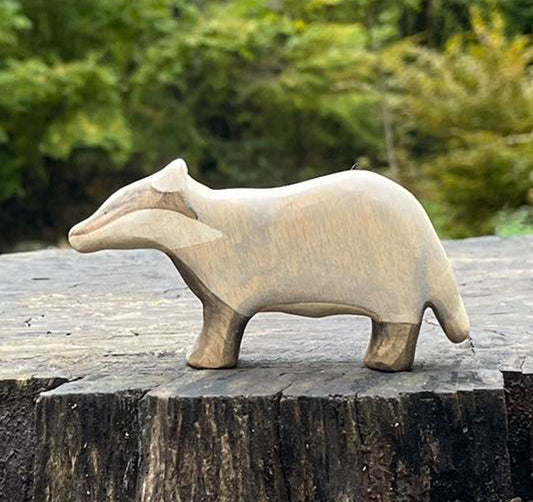 Wooden Badger Toy