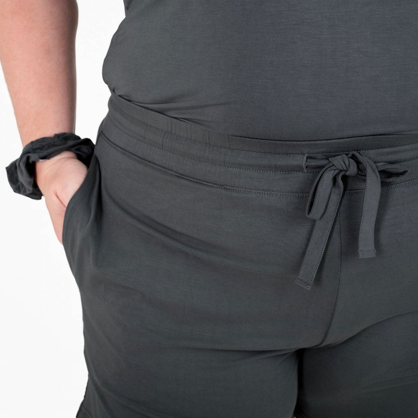 Charcoal | Women's Bamboo Pajama Shorts