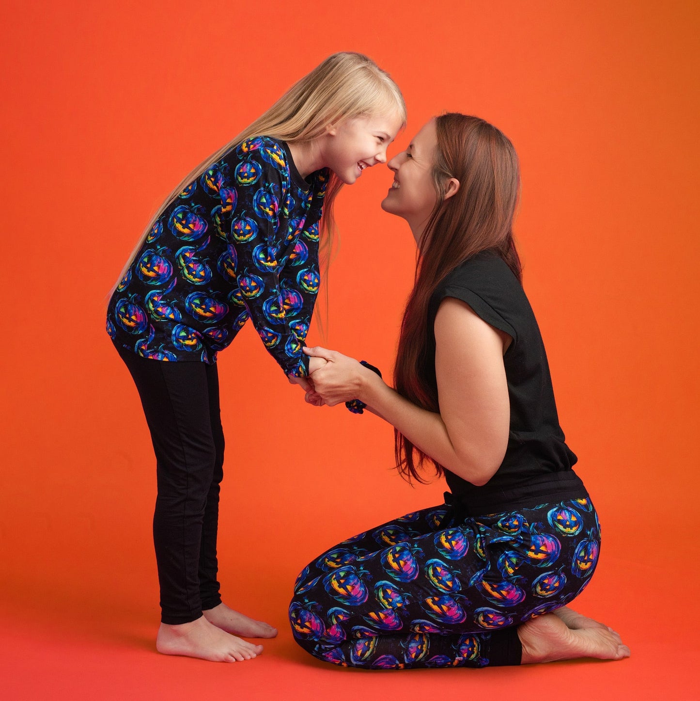 Halloween | Jack-O’-Lanterns | Women's Bamboo Jogger Pajama Pants