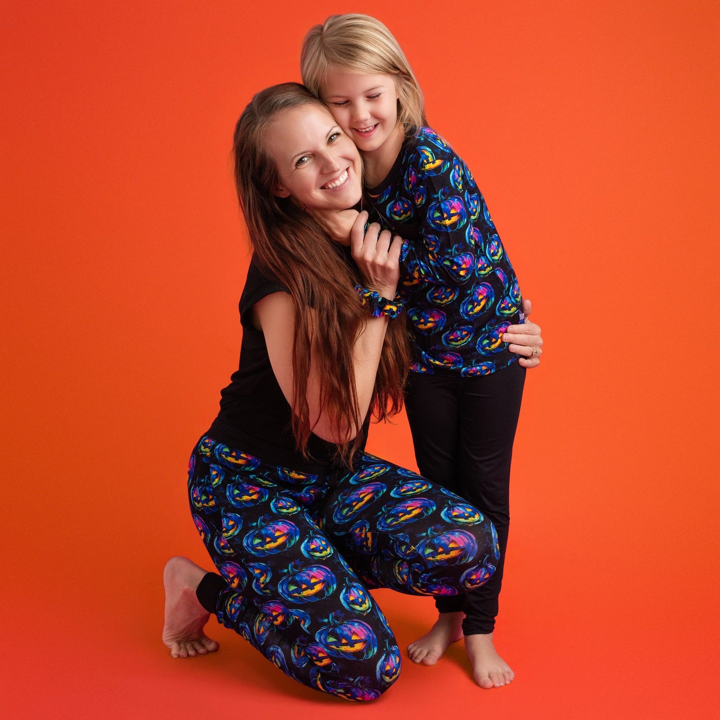 Halloween | Jack-O’-Lanterns | Women's Bamboo Jogger Pajama Pants