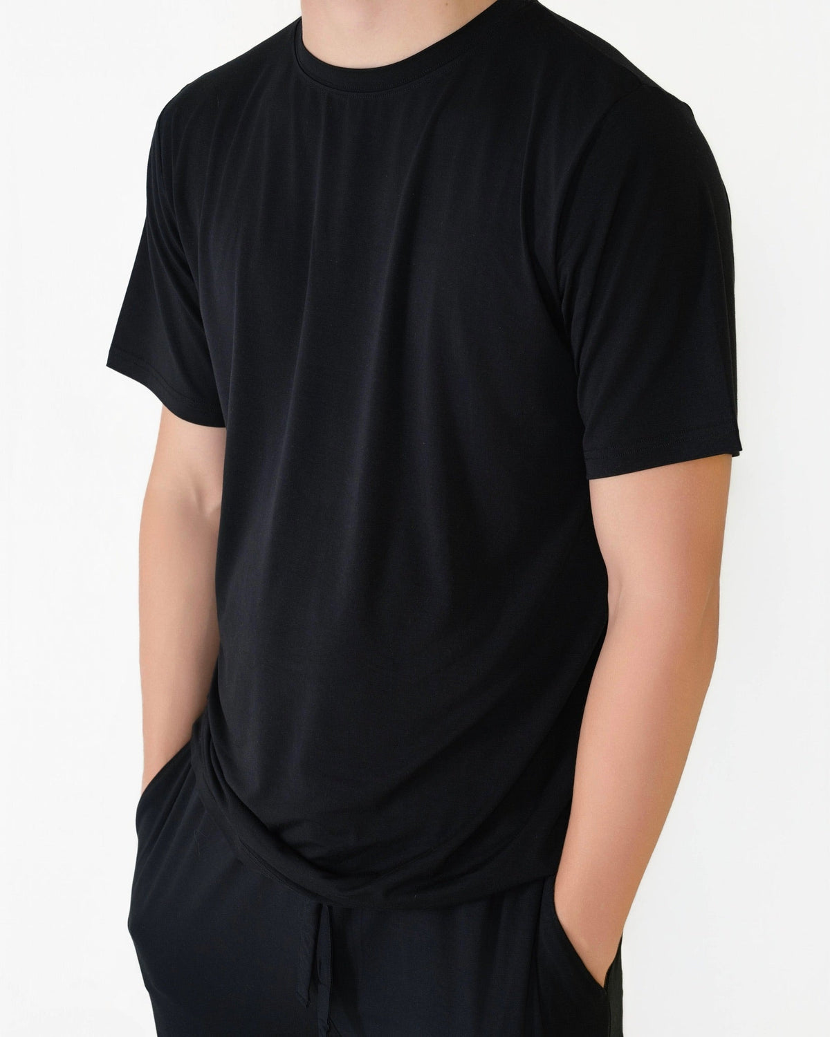 Black | Adult Bamboo Short Sleeve T-Shirt