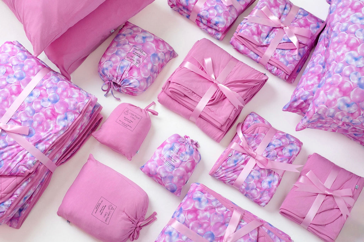Wicked Cute | Bubble Gum Pink | Bamboo Crib Sheet