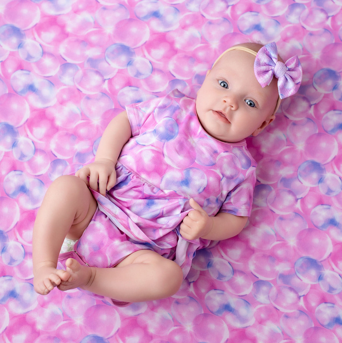 Wicked Cute | Bubbles | Bamboo Full Fitted Sheet