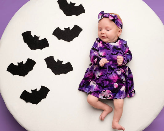 Halloween | Twilight Bats | Bamboo Headband Bow
