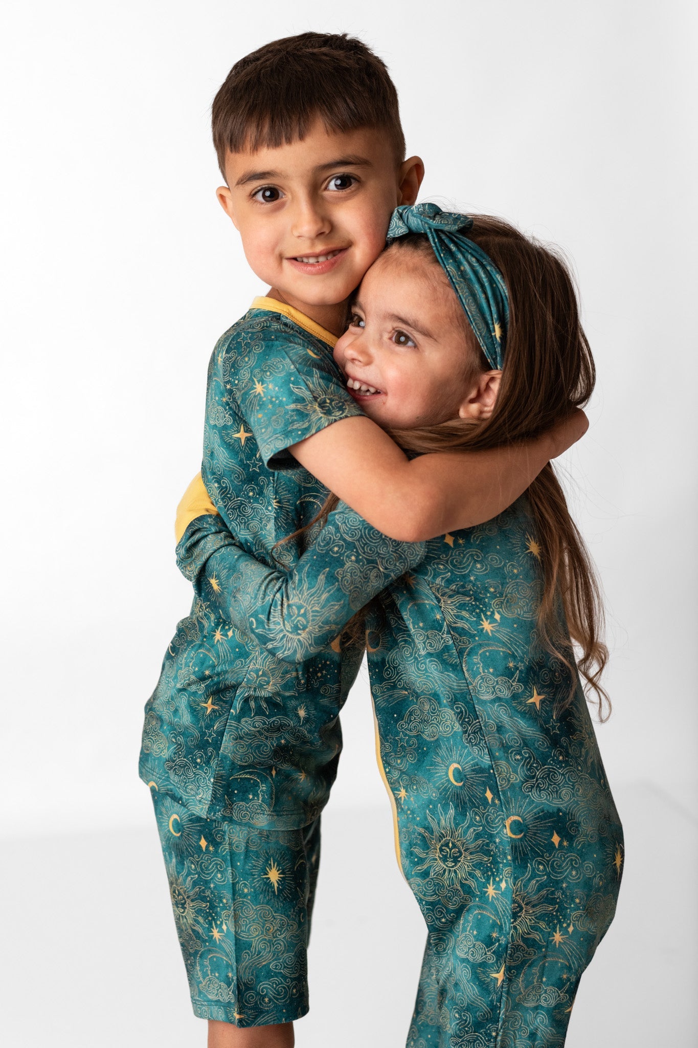 Dreamy Skies | Two-Piece Bamboo Short Sleeve Toddler & Kids Apparel Set