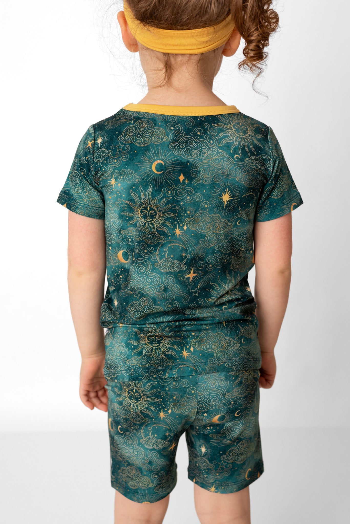 Dreamy Skies | Two-Piece Bamboo Short Sleeve Toddler & Kids Apparel Set